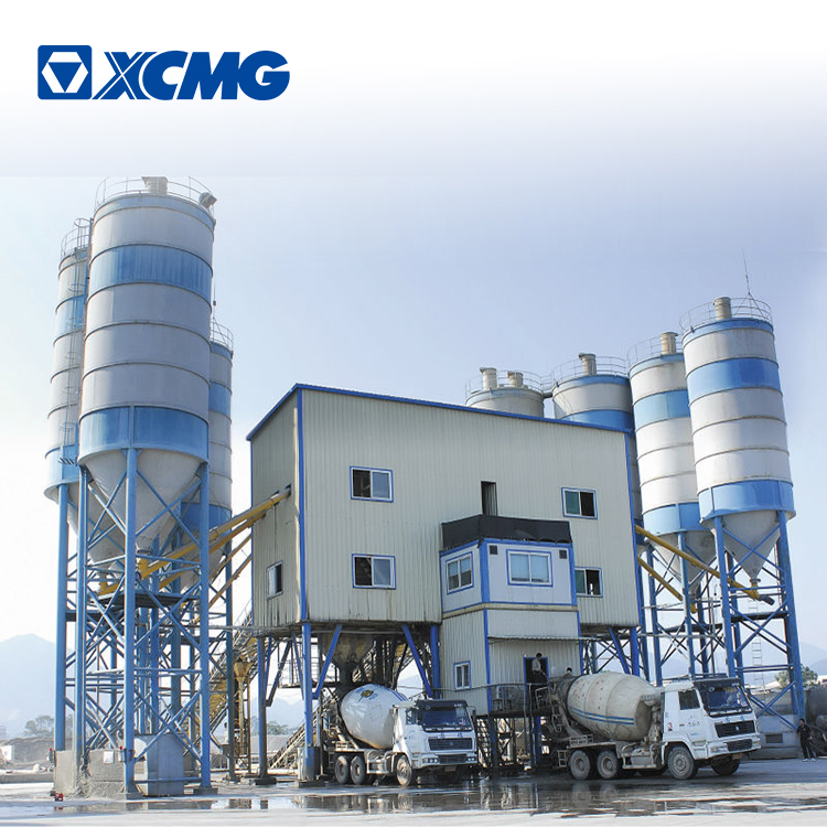 XCMG official big concrete batching plant HZS120V new 120m3 concrete mixing plant for sale